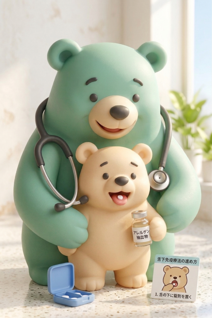 くずクマ舌下免疫療法